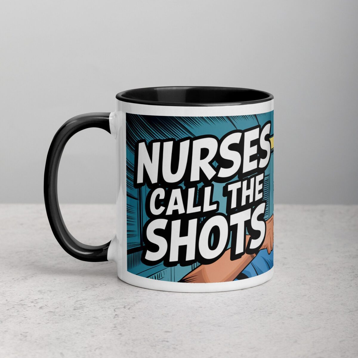 Nurses Call the Shots Coffee Mug - Image 2