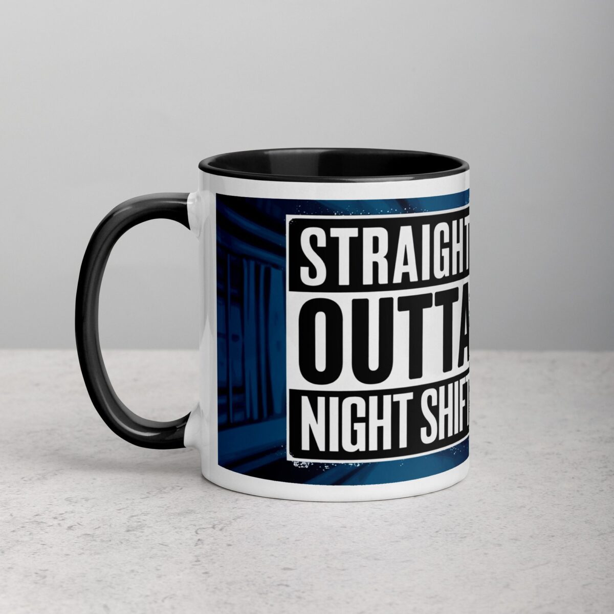 Straight Outta Night Shift Nurse Mug - Image 2