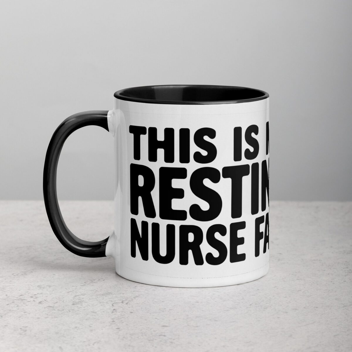This Is My Resting Nurse Face Mug - Image 2