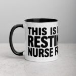 This Is My Resting Nurse Face Mug - Image 2