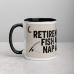 Retirement Plan: Fish All Day, Nap All Night Mug - Image 2