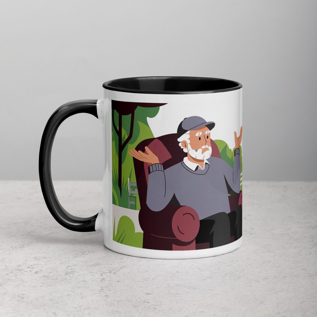 Retired. I Don’t Have to, and You Can’t Make Me Mug - Image 2