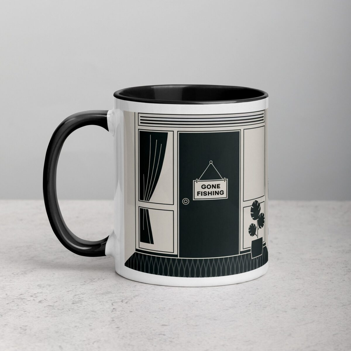 Out of Office Permanently Retirement Coffee Mug - Image 2