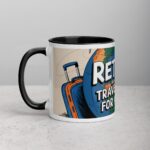 Retired: World’s Best Travel Agent for Myself Mug - Image 2