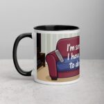 I’m Sorry, I Can’t. I Have Plans… To Do Nothing Sarcastic Mug - Image 2