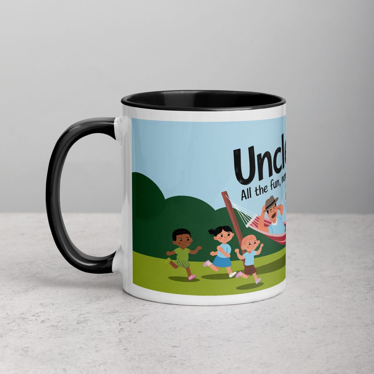 Uncle Life: All the Fun, None of the Responsibility Coffee Mug - Image 2