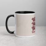 Wife, Mom, Boss, Wine Enthusiast Coffee Mug - Image 2
