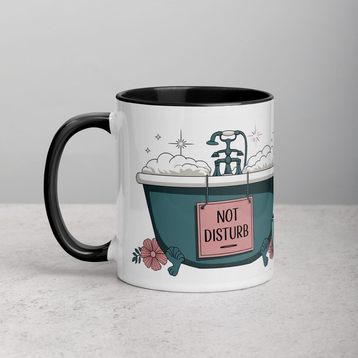 If Found in Kitchen, Please Return to the Spa Wife Mug - Image 2