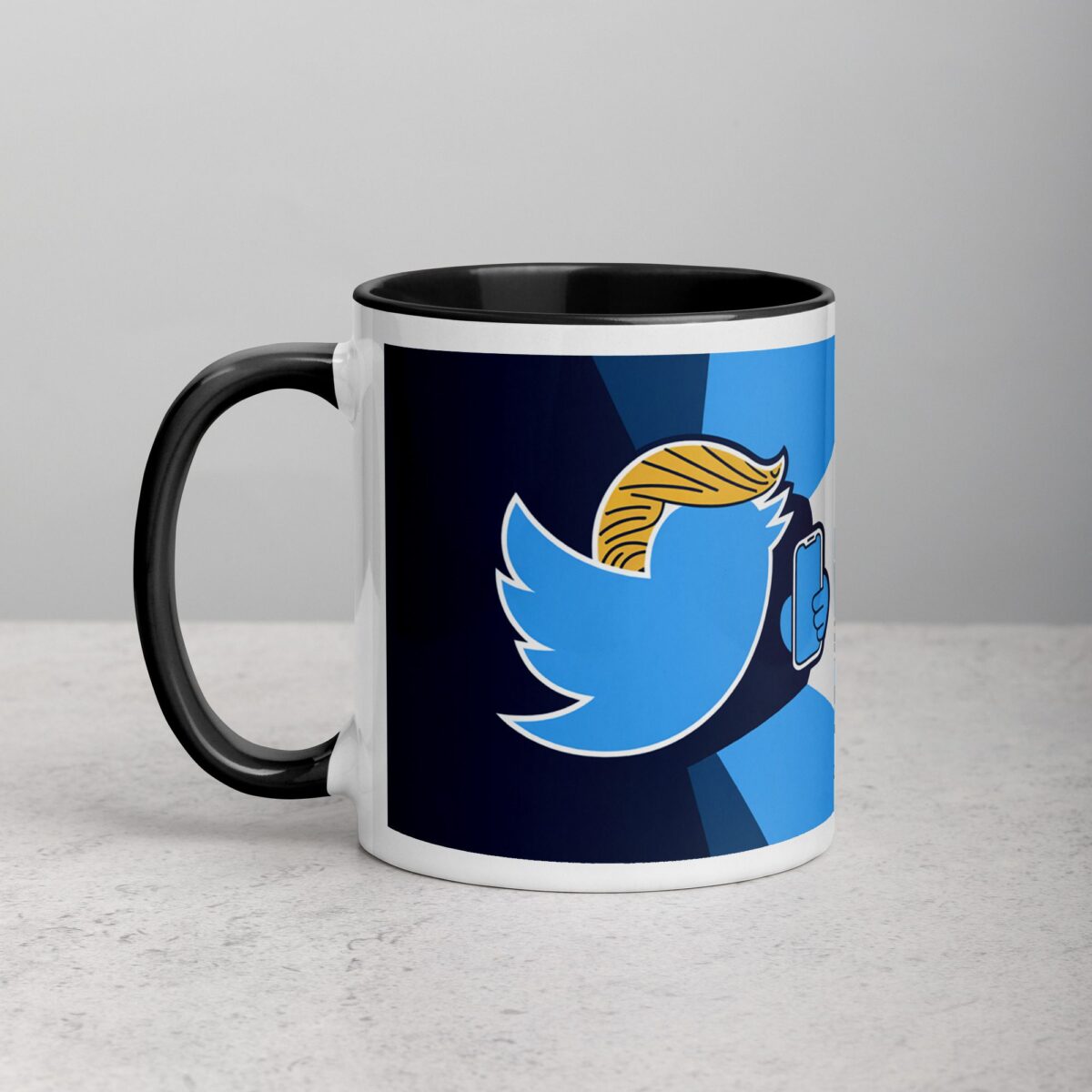 Tweet Like Nobody’s Watching Trump Mug - Image 2