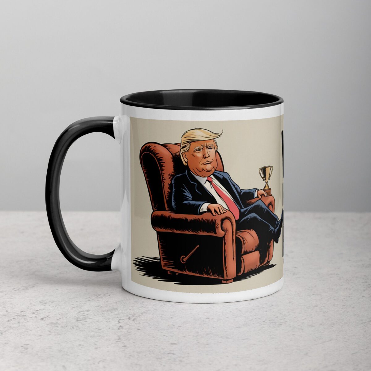 Winning Is Exhausting, But I Manage Donald Trump Mug - Image 4