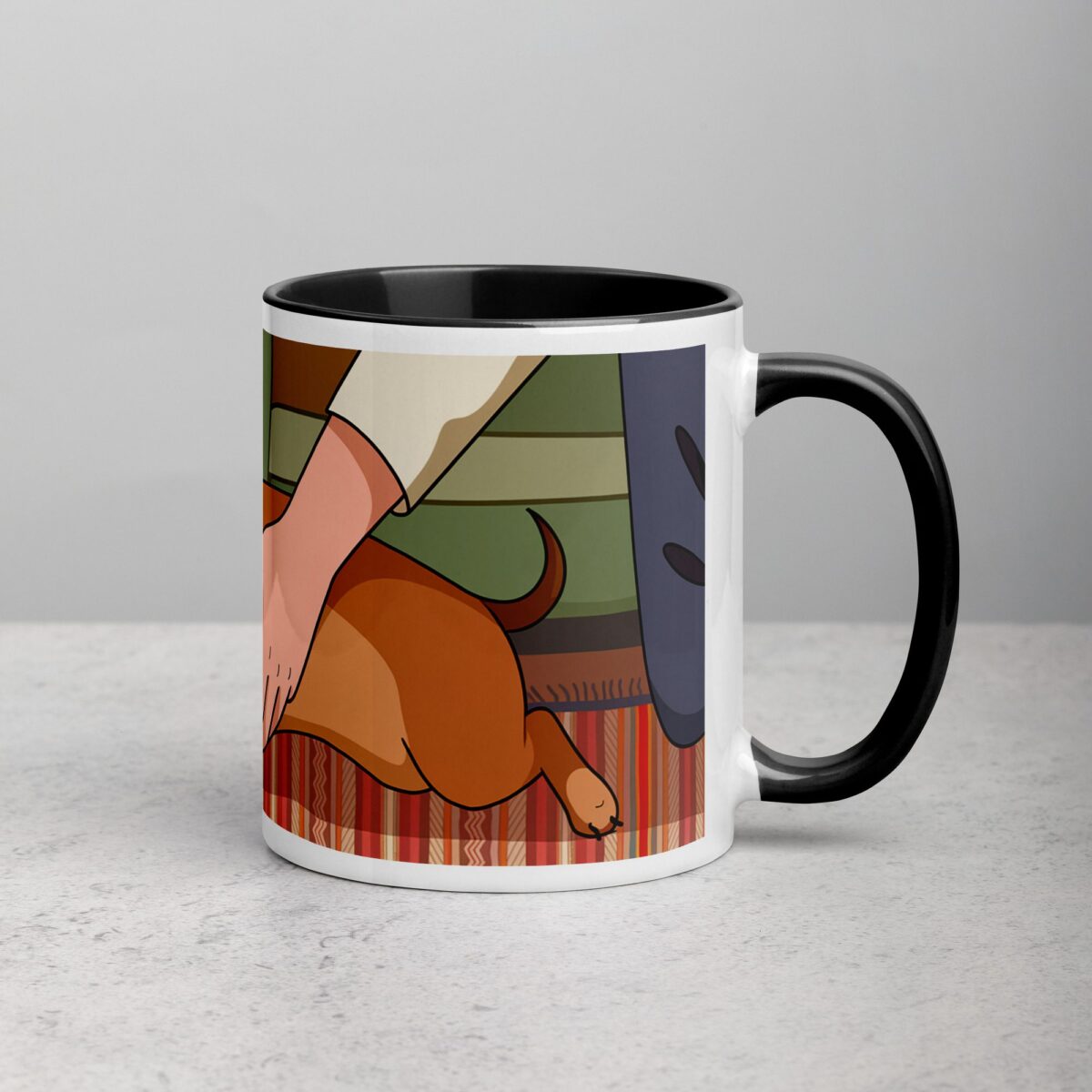 Dachshund Dad: Chief Belly Rub Giver Coffee Mug - Image 3