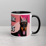 Doberman Mom: Fierce and Fabulous Coffee Mug