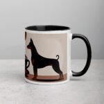 Fueled by Coffee and Doberman Love Mug - Image 3