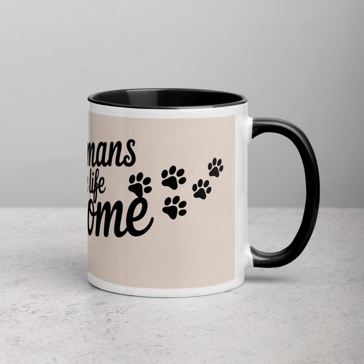 Dobermans Make Life Pawsome Coffee Mug - Image 3