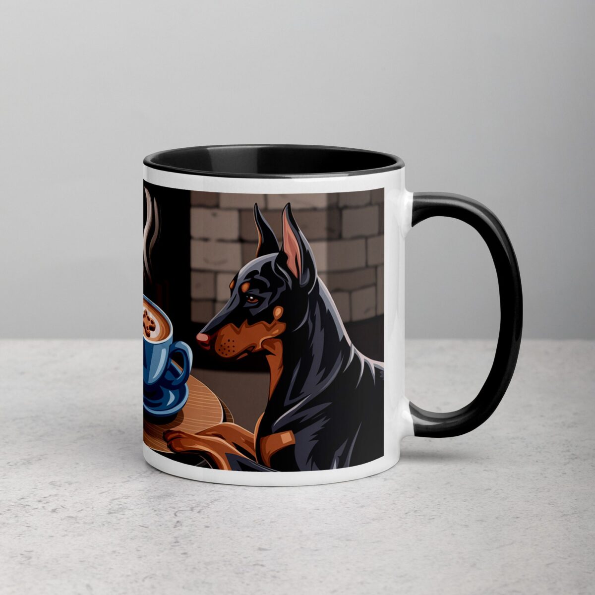 Every Cup of Coffee Tastes Better with a Doberman Mug - Image 3