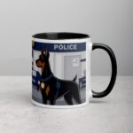 Doberman Patrol: Always on Duty Coffee Mug & Tea Cup - Image 3
