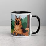 German Shepherd Mom: Protector and Pack Leader Mug - Image 3