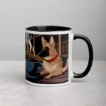 Fueled by Coffee and German Shepherd Love Mug - Image 3