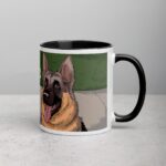 German Shepherd Hair, Don’t Care Coffee Mug - Image 3