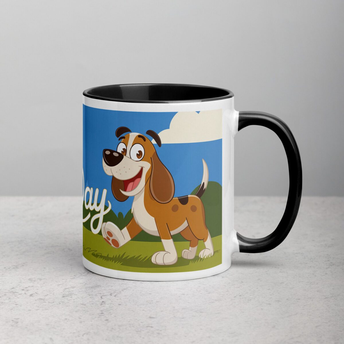Every Day Is a Hound Day Coffee Mug & Tea Cup - Image 3