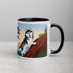 Huskies: Built for Adventure, Made for Love Mug - Image 3
