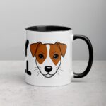 I ❤️ My Jack Russell Coffee Mug & Tea Cup - Image 3