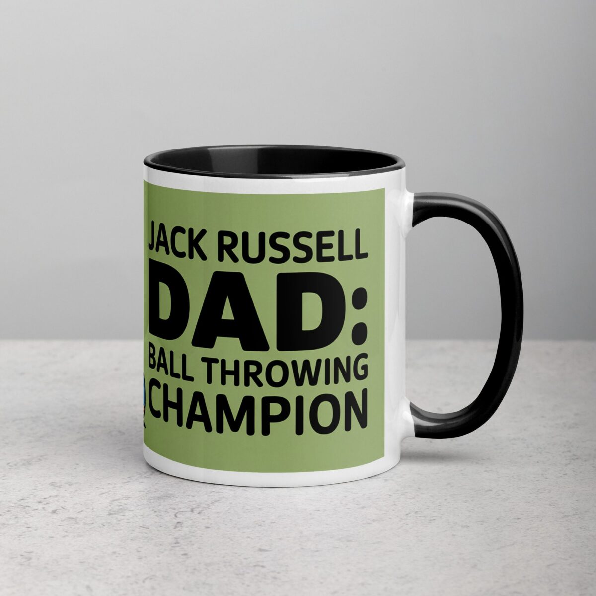 Jack Russell Dad: Ball Throwing Champion Coffee Mug - Image 3
