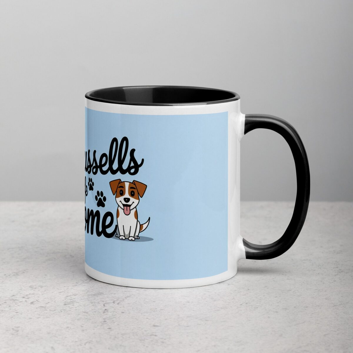 Jack Russells Make Life Pawsome Coffee Mug - Image 3