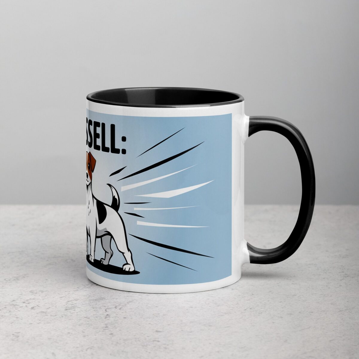 Jack Russell: Small Dog, Big Attitude Coffee Mug - Image 3