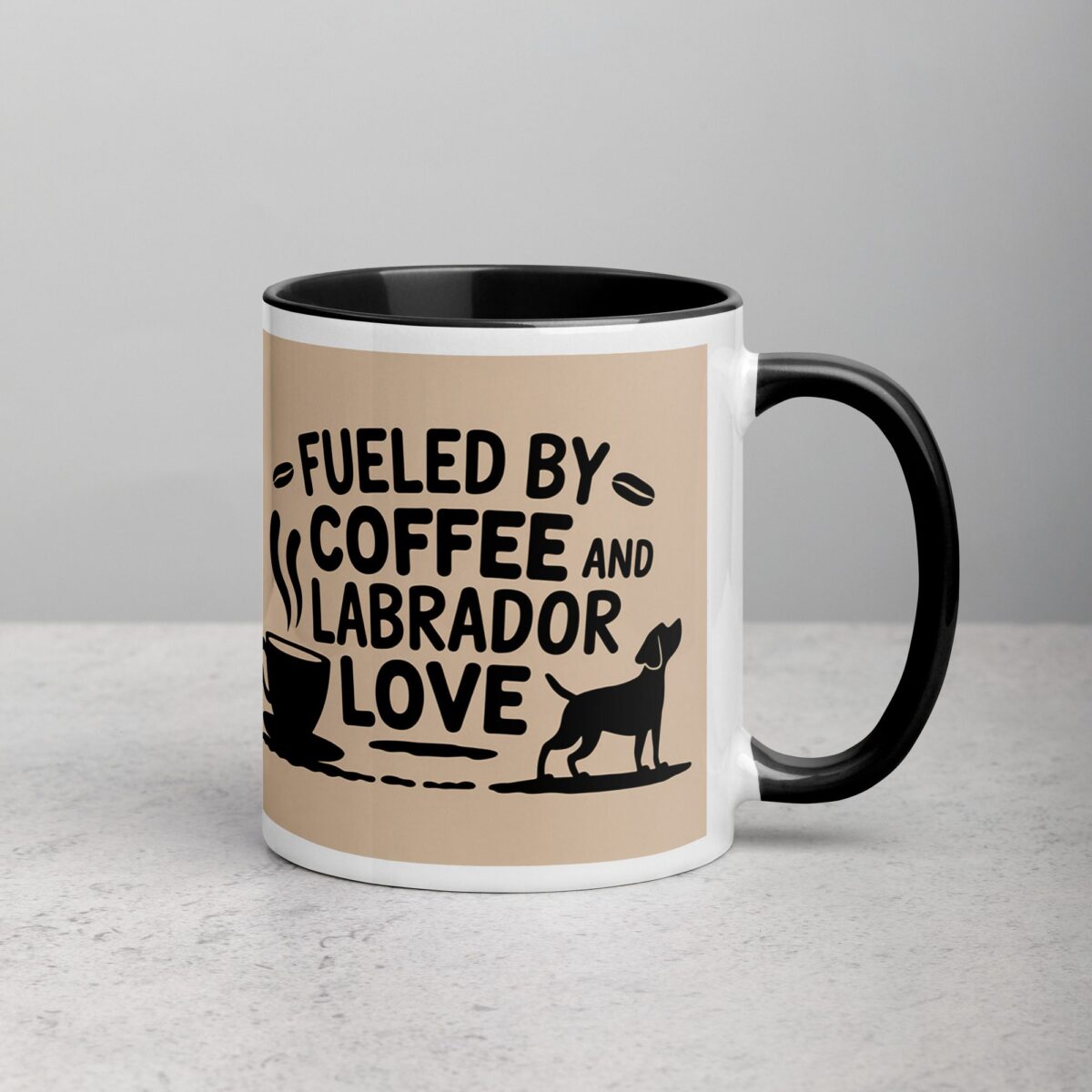 Fueled by Coffee and Labrador Love Mug - Image 3