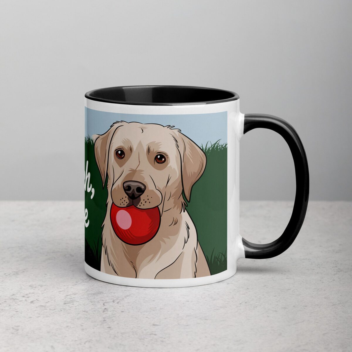 Labs: Born to Fetch, Built to Love Coffee Mug - Image 3