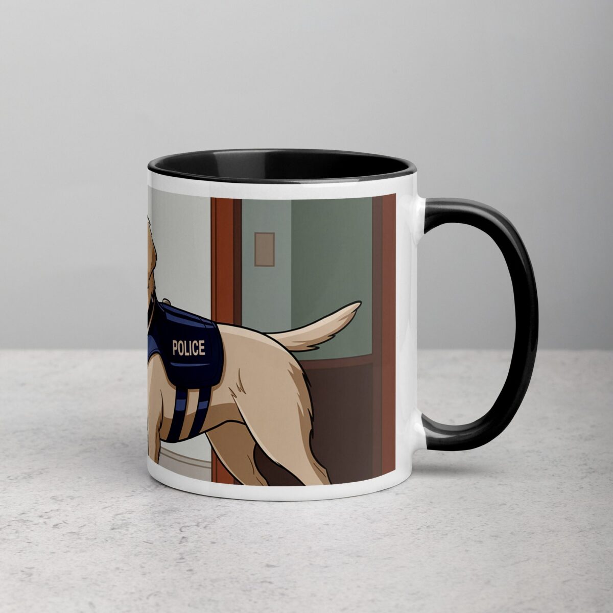 Lab Patrol: Always on Duty Coffee Mug - Image 3