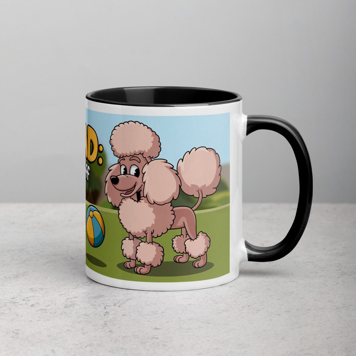 Poodle Dad: Master of Fetch and Fluff Coffee Mug - Image 3