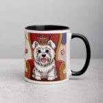 Westie Mom: Queen of Fluff Coffee Mug - Image 3