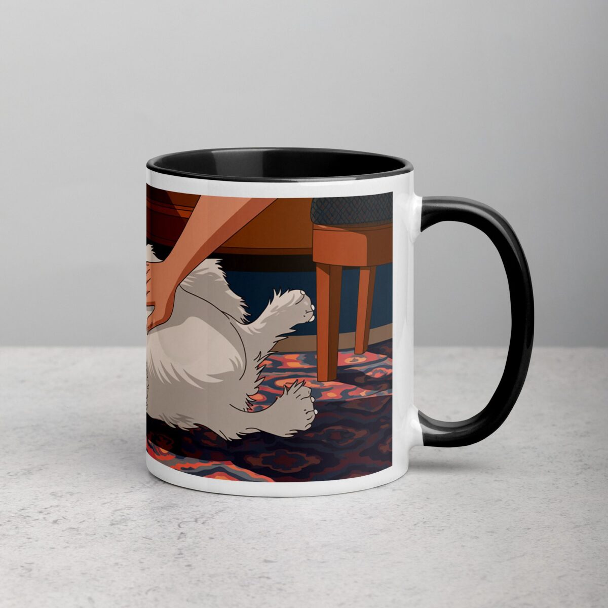 Westie Dad: Chief Belly Rub Giver Coffee Mug - Image 3