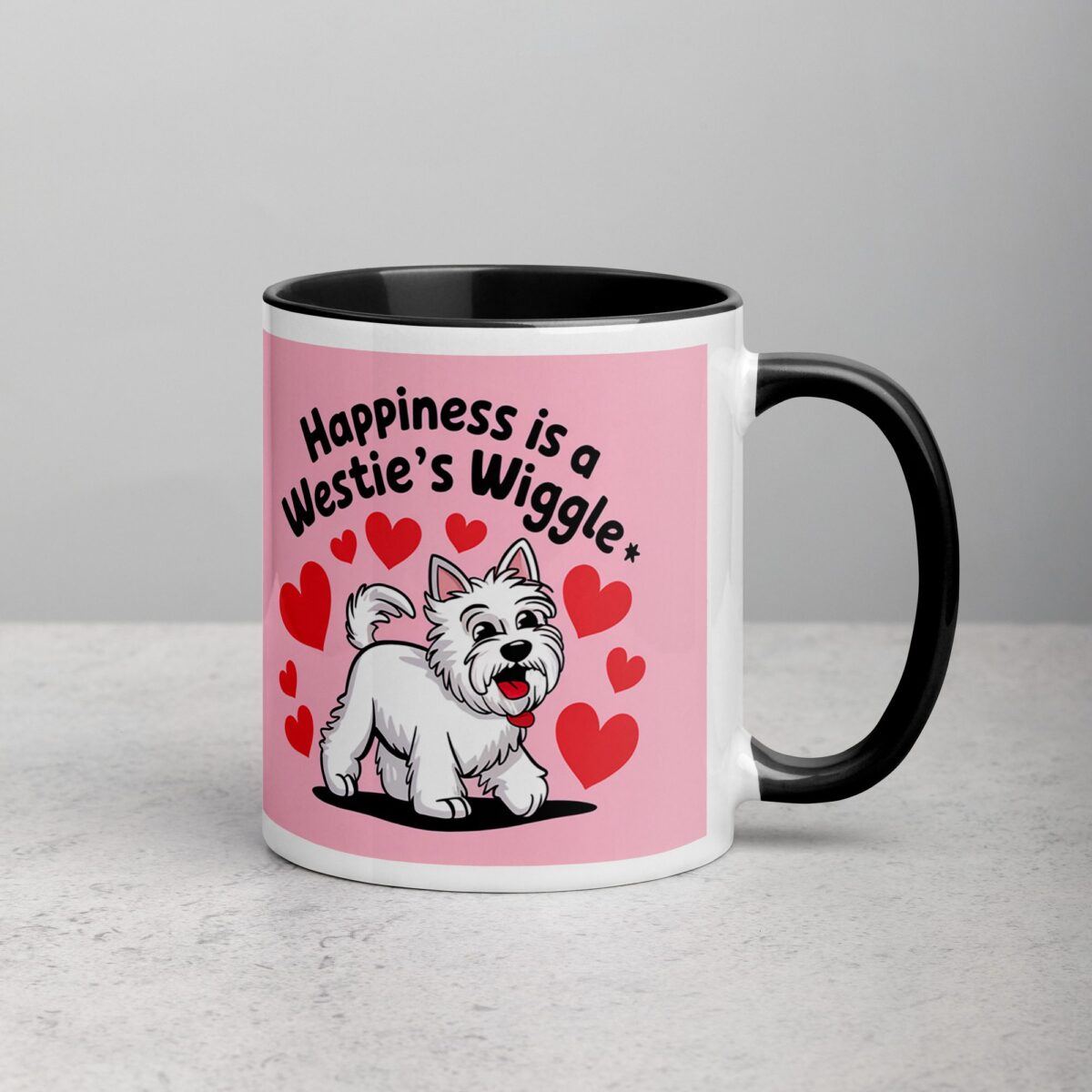 Happiness Is a Westie’s Wiggle Coffee Mug - Image 3