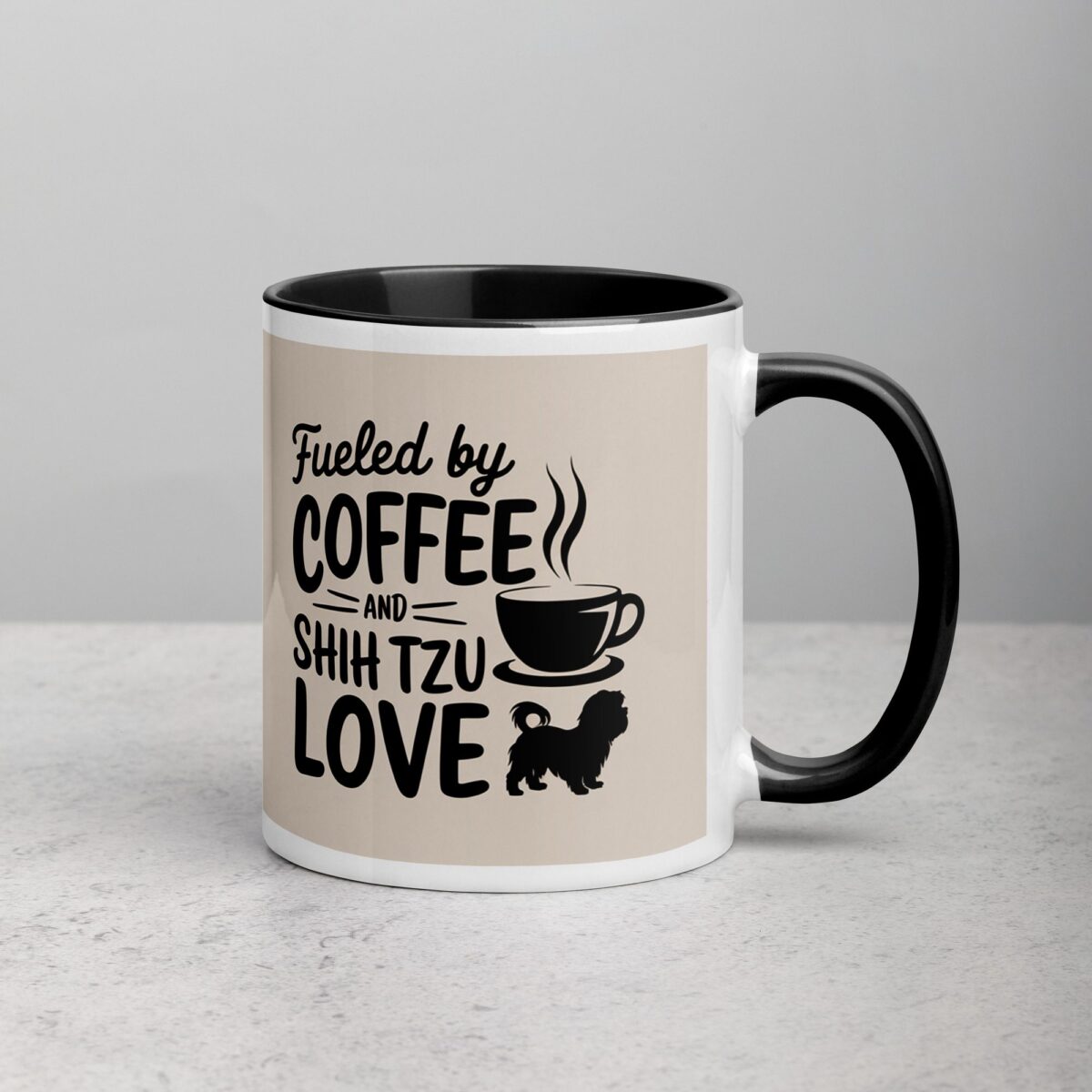 Fueled by Coffee and Shih Tzu Love Mug - Image 3
