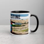 Free Palestine Siblings Hug Mug - Image 3