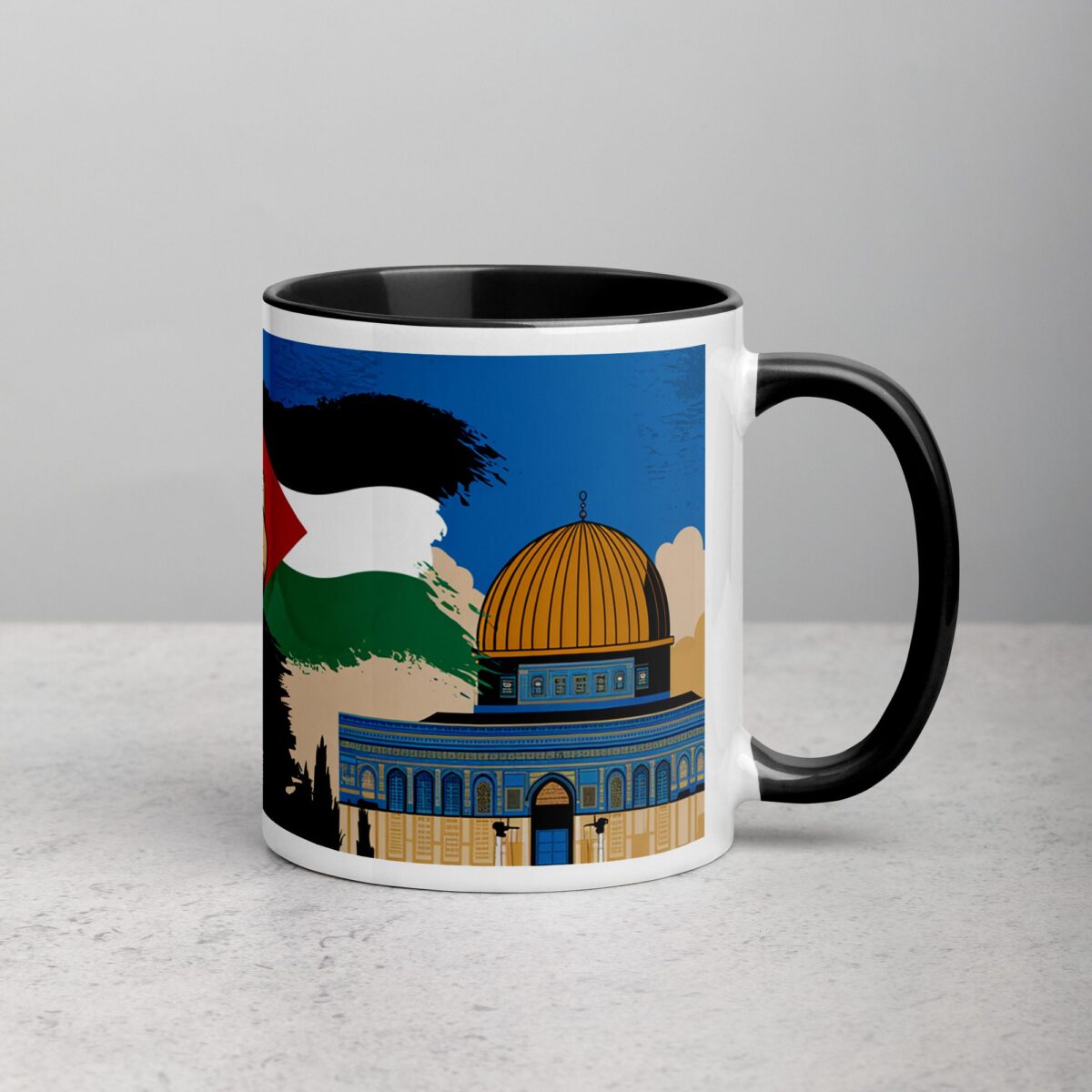 Resist, Exist, Persist Palestine Mug - Image 3