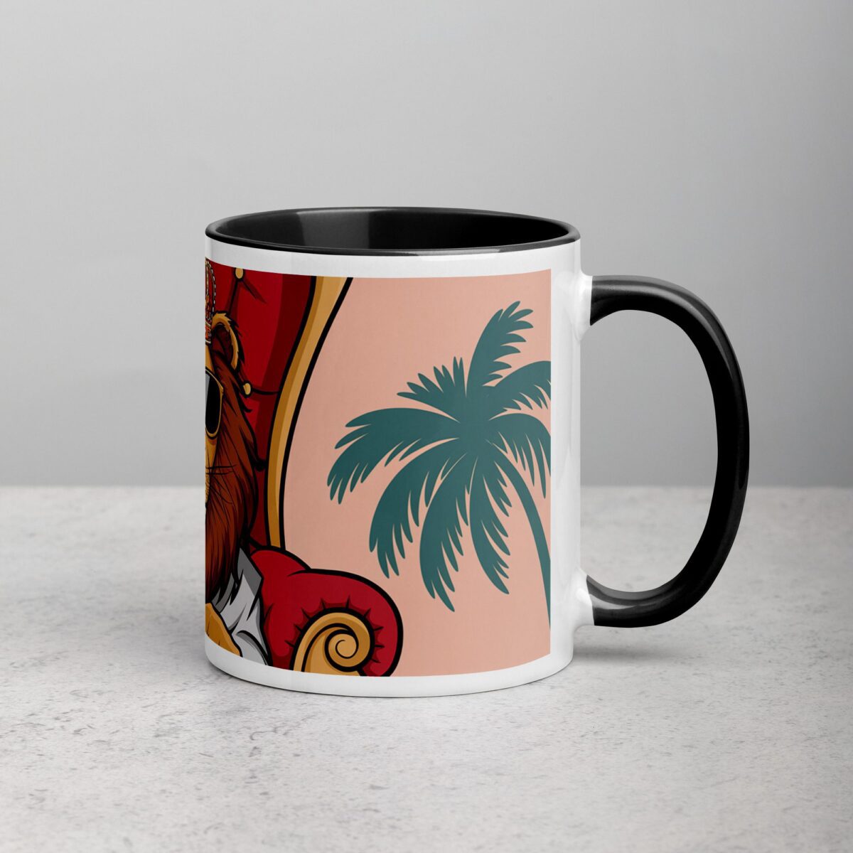 Espresso Yourself, King Style Lion Coffee Mug - Image 3