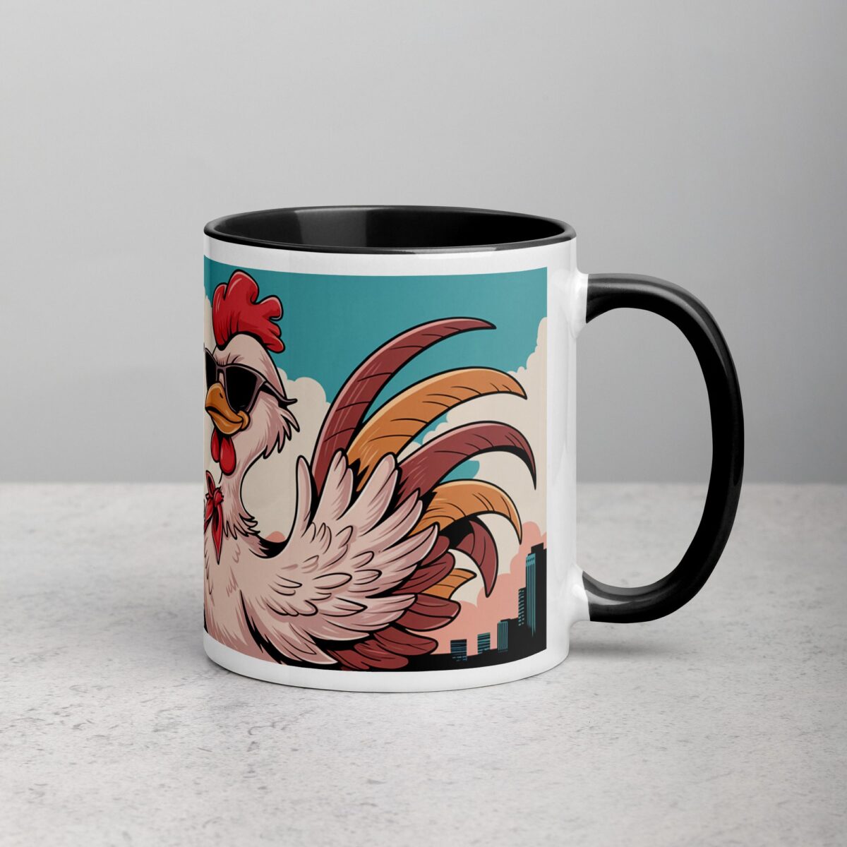 Don’t Give a Cluck Chicken Mug - Image 3