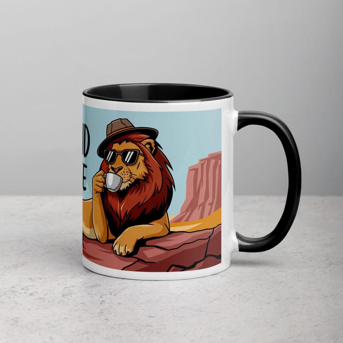Lion Around with My Coffee Mug - Image 3