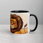 Hear Me Roar... After Coffee Lion Mug - Image 3