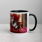 I Work Hard So My Cat Can Live Like Royalty Mug - Image 3