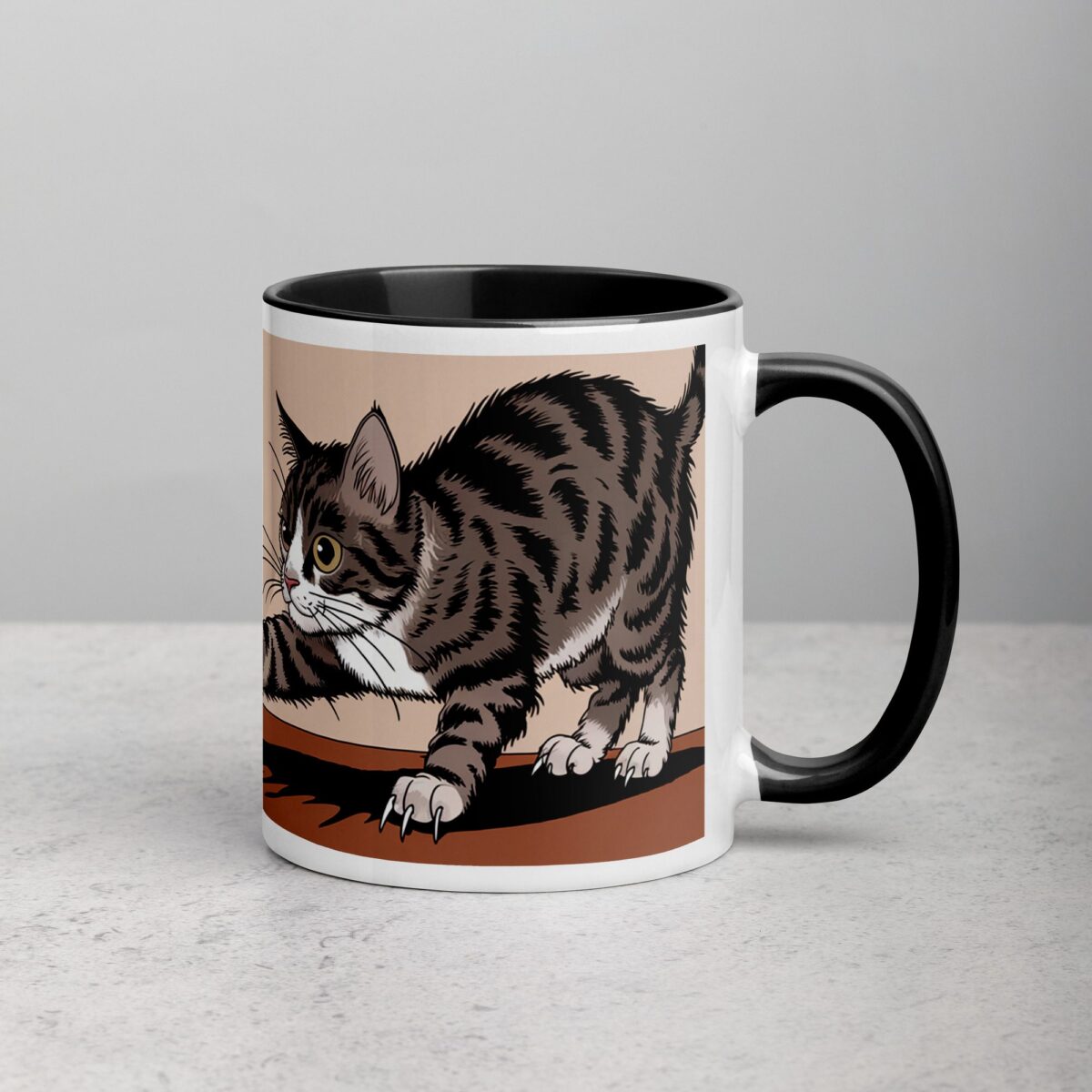 Clawfully Good Coffee Cat Mug - Image 3