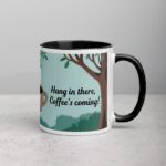 Hang in There, Coffee’s Coming! Monkey Mug - Image 3