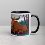 Morning Mood: Antlers Up, Coffee Down Mug - Image 3
