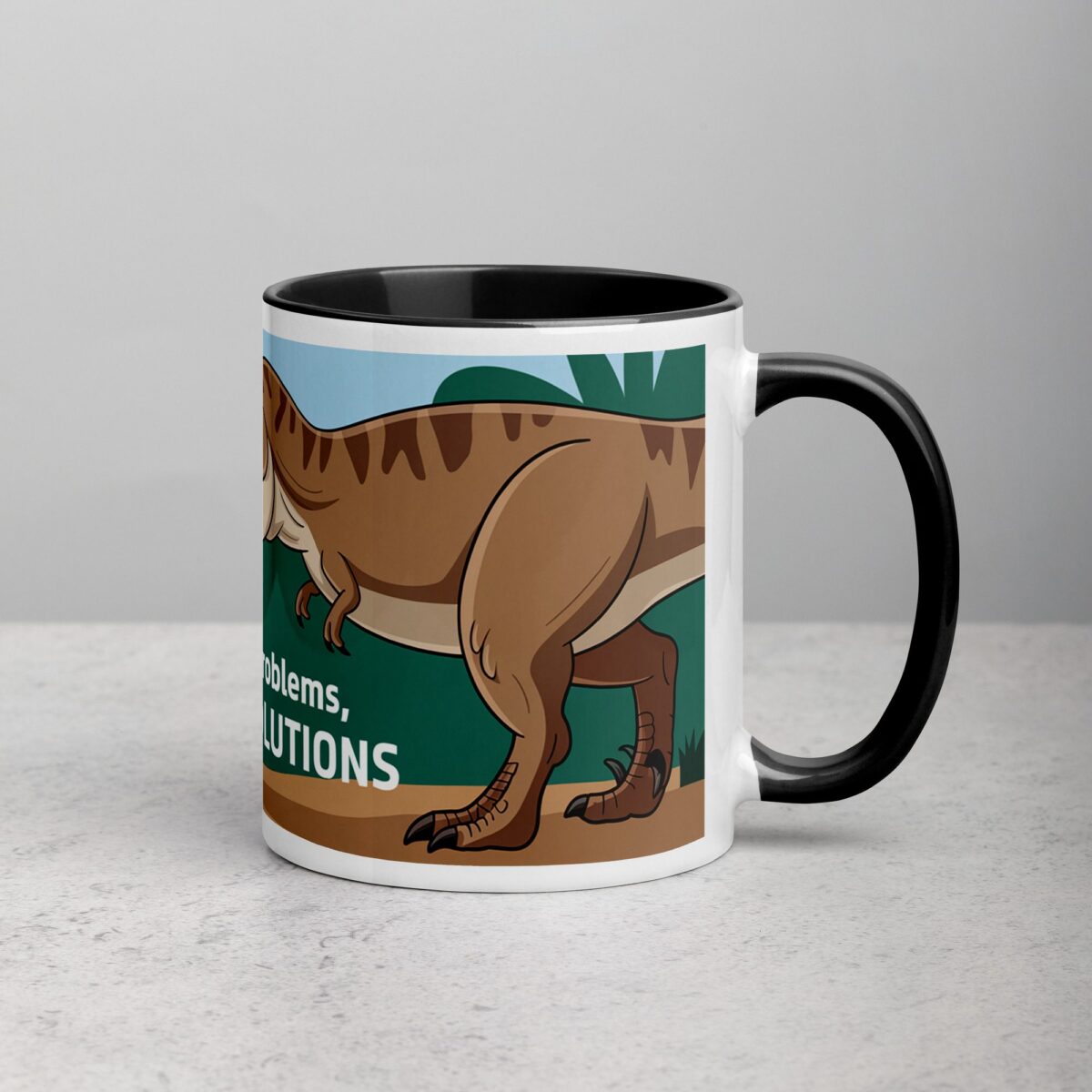 Prehistoric Problems, Modern Solutions Coffee Mug - Image 3