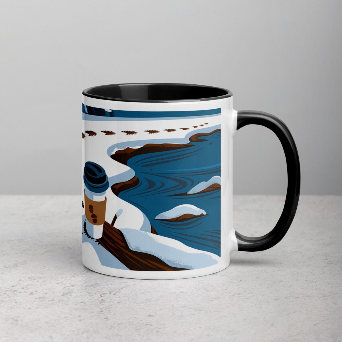 Moose Tracks and Coffee Stains Mug - Image 3