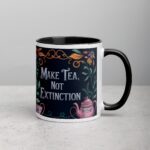 Make Tea, Not Extinction Dinosaur Cup - Image 3